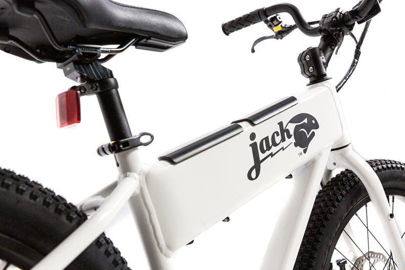 JackRabbit XG - Lightweight & Compact XL Micro eBike, White