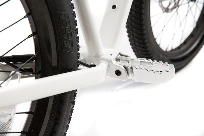 JackRabbit XG - Lightweight & Compact XL Micro eBike, White