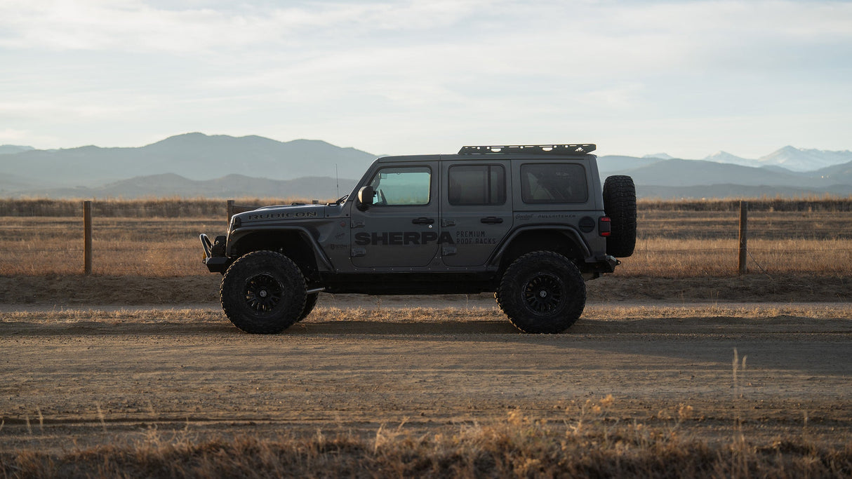 The Jeep JLU QDHD Half Rack