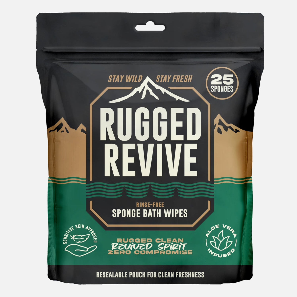 Rinse-Free Bath Sponge