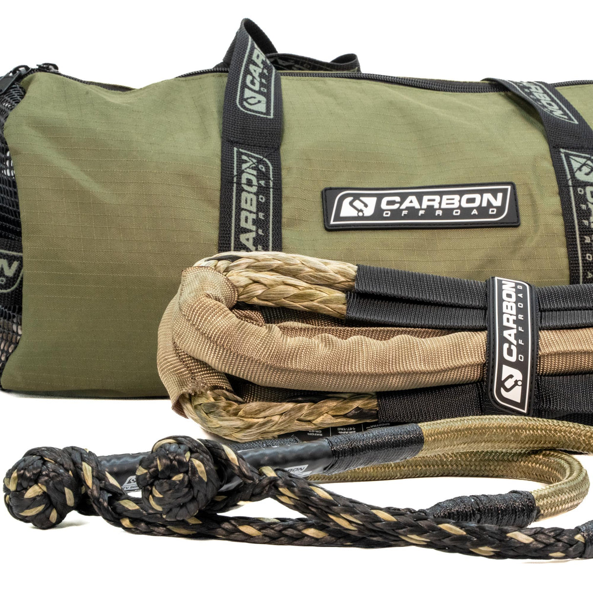TAC Small Vehicle All Purpose Recovery Rope And Soft Shackle Combo