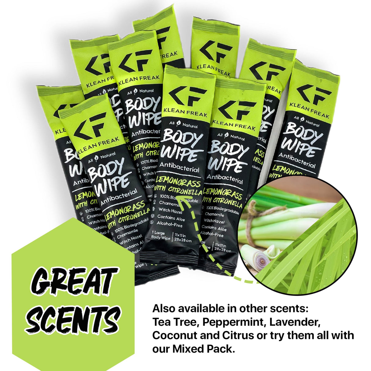 Body Wipes - 12 Pack