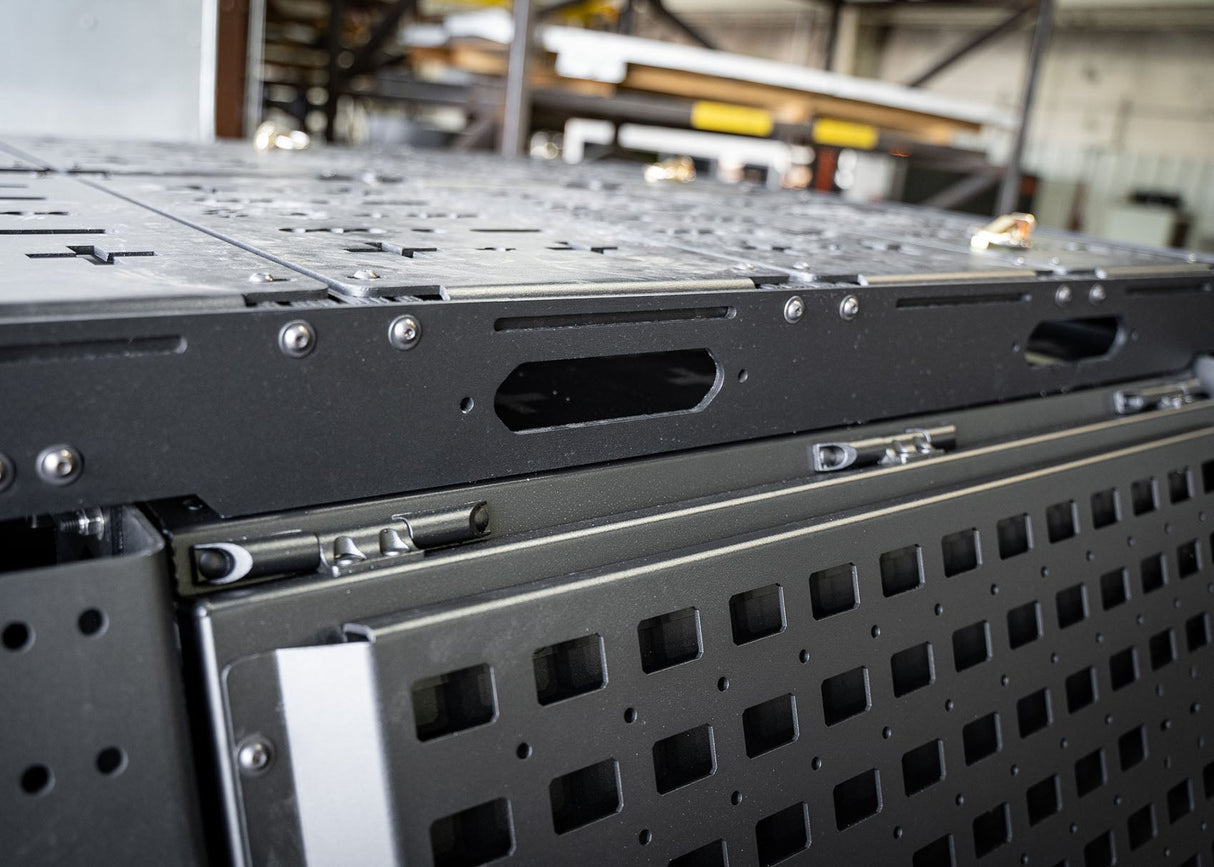 Aluminum Bed Rack Storage Box - Toyota Tacoma