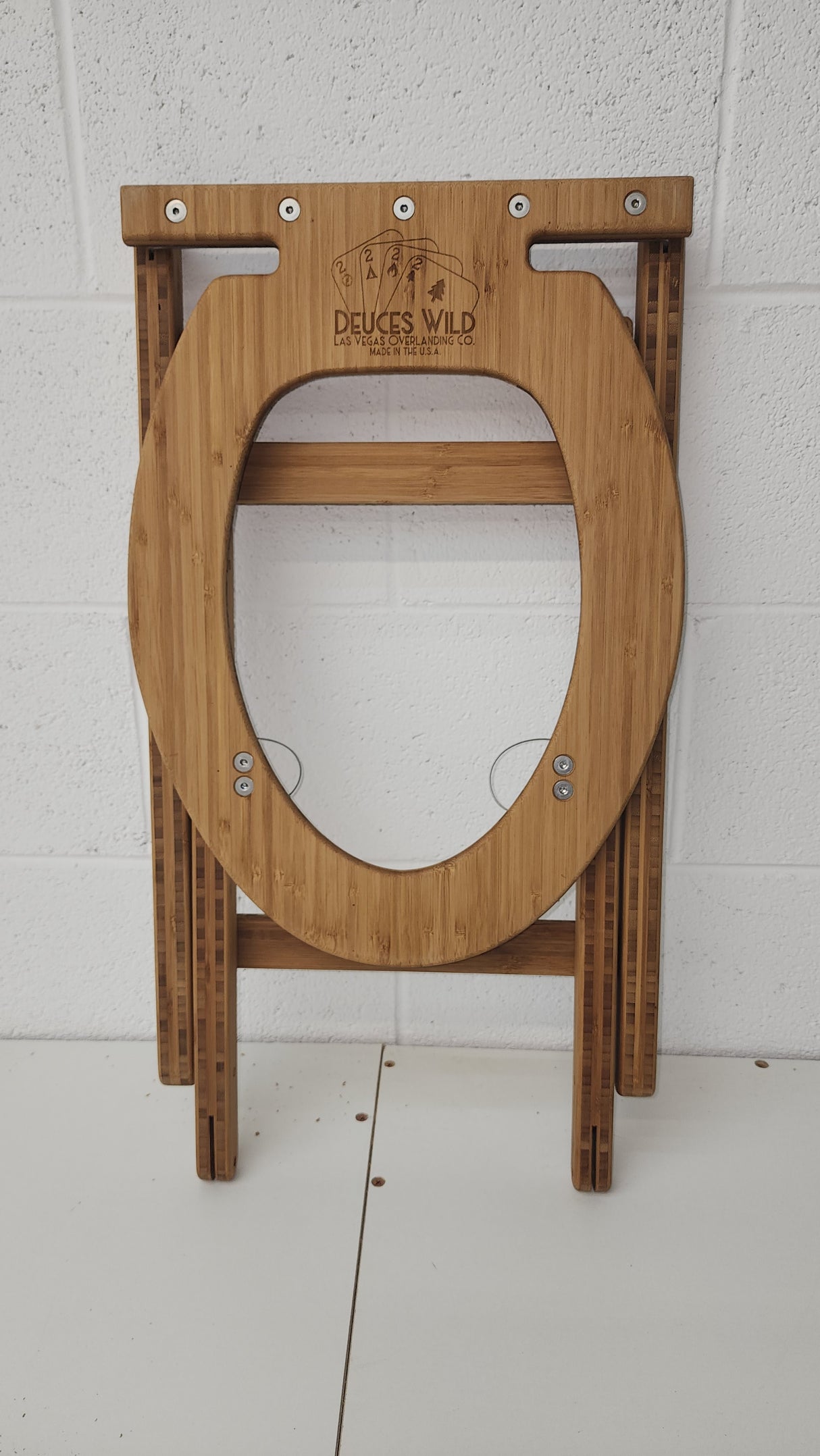 Deuces Wild Bamboo Toilet | LasVegas Overlanding