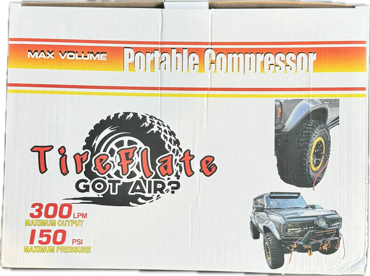 Digital 300LPM 12V Twin Cylinder Offroad, Overland Air Compressor