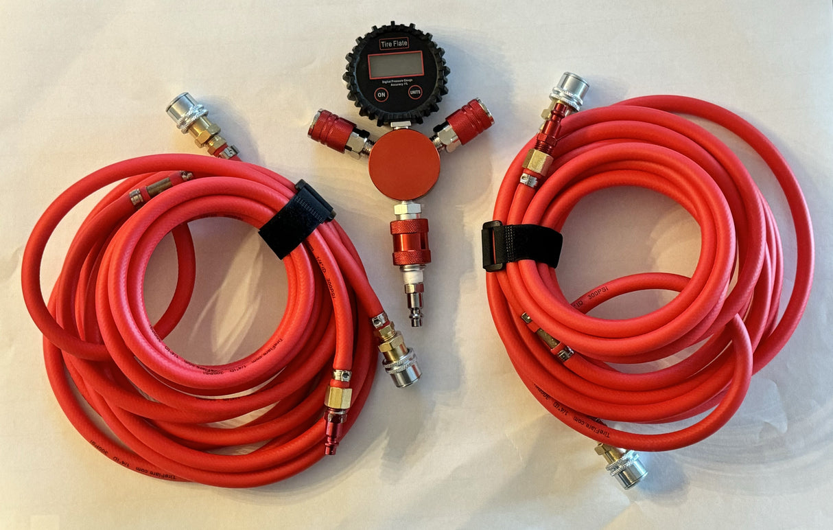 $350-$385 Digital Combo Pac 300LPM 12V Twin Cylinder Heavy Duty Offroad, Overland Air Compressor