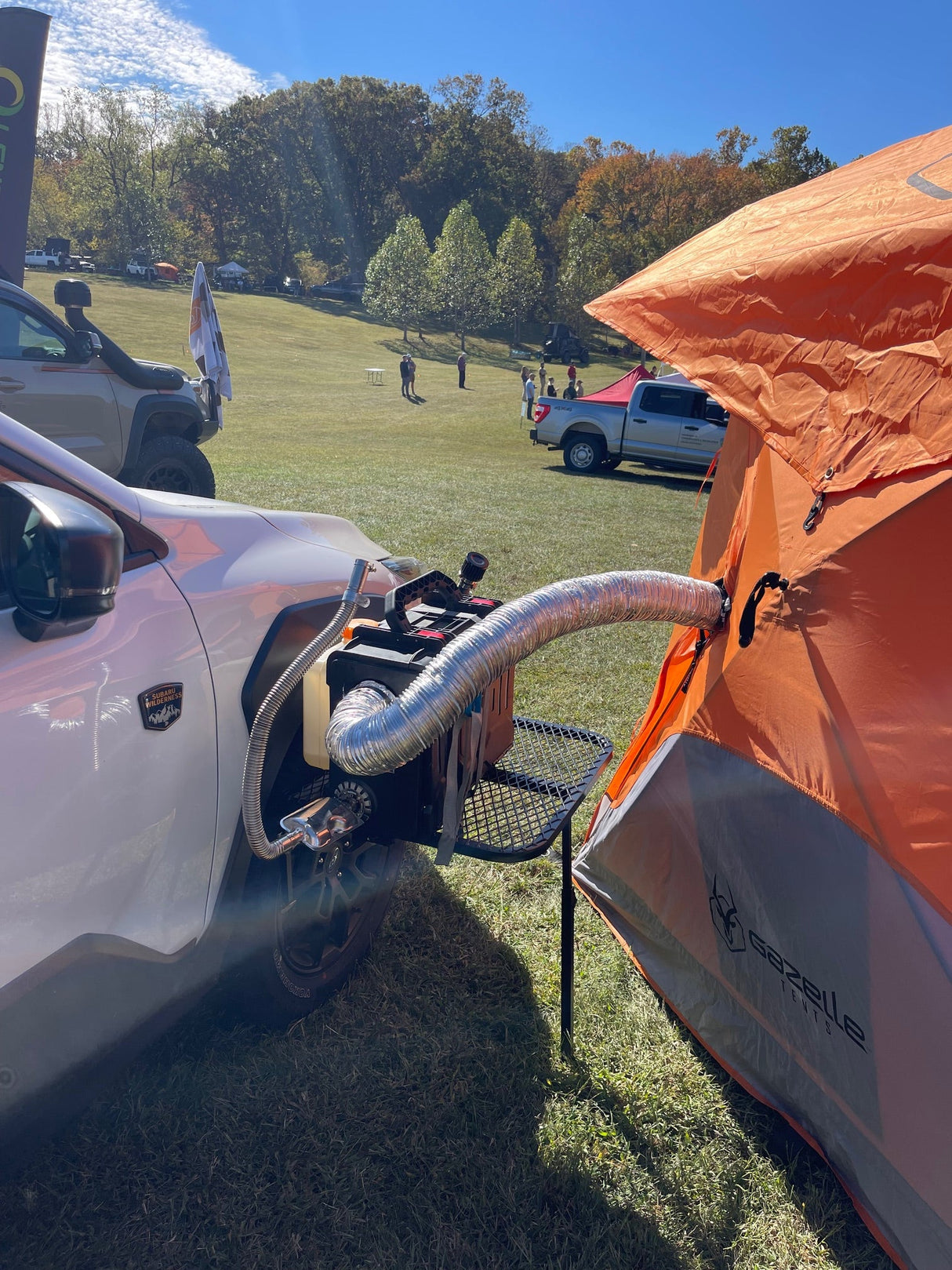SMALL - Aluminum Camping Tire Table