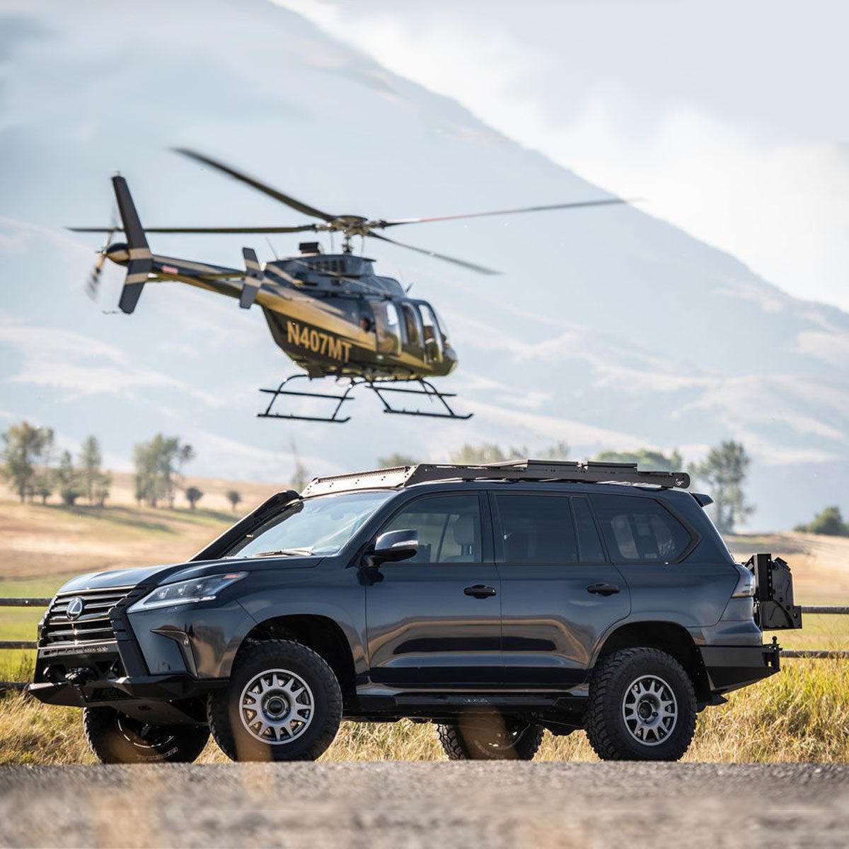 2016-2021 LX570 Roof Rack