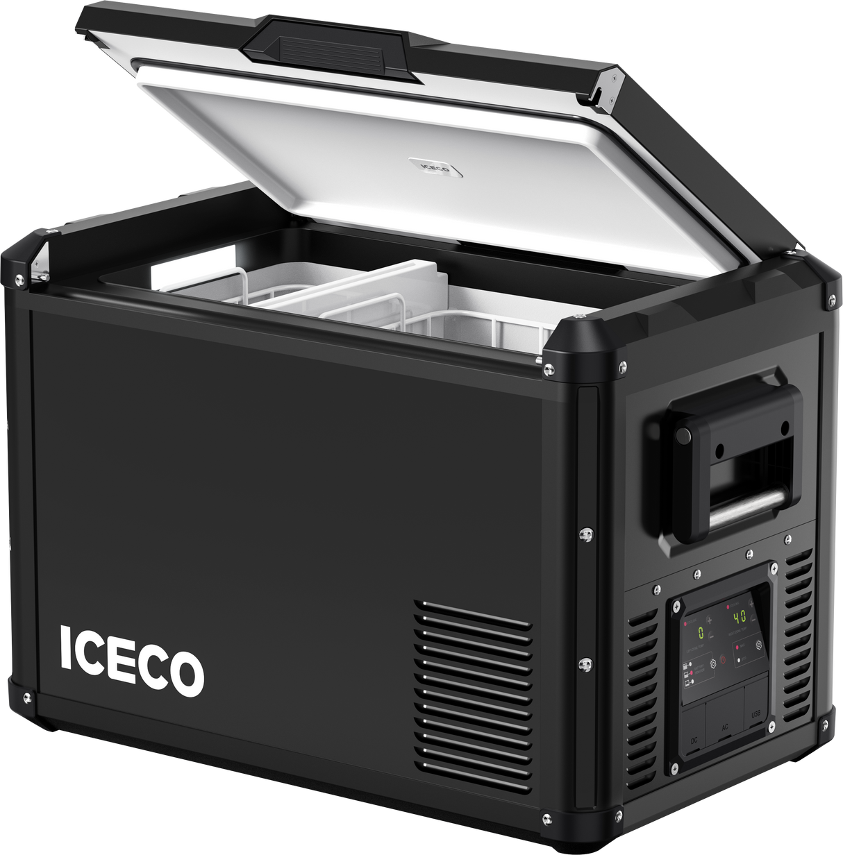VL45ProD Dual Zone Portable Freezer - Black | ICECO