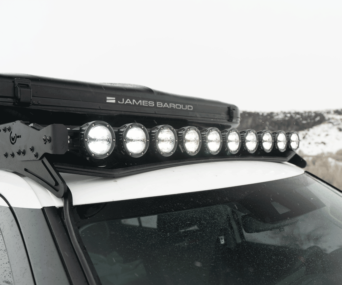 Prinsu Front-Facing Light Bar Brackets - Rigid 360 Connect