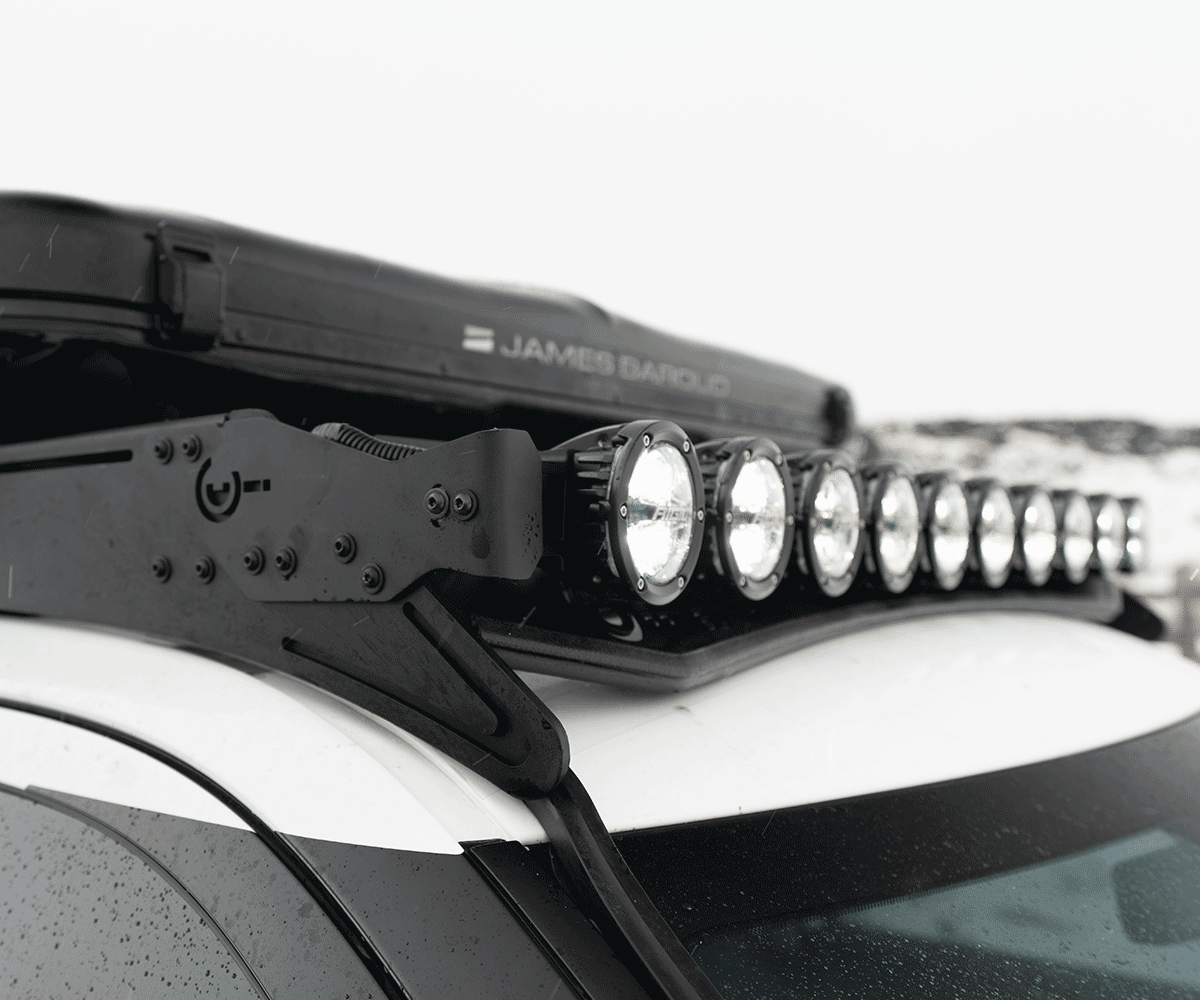Prinsu Front-Facing Light Bar Brackets - Rigid 360 Connect