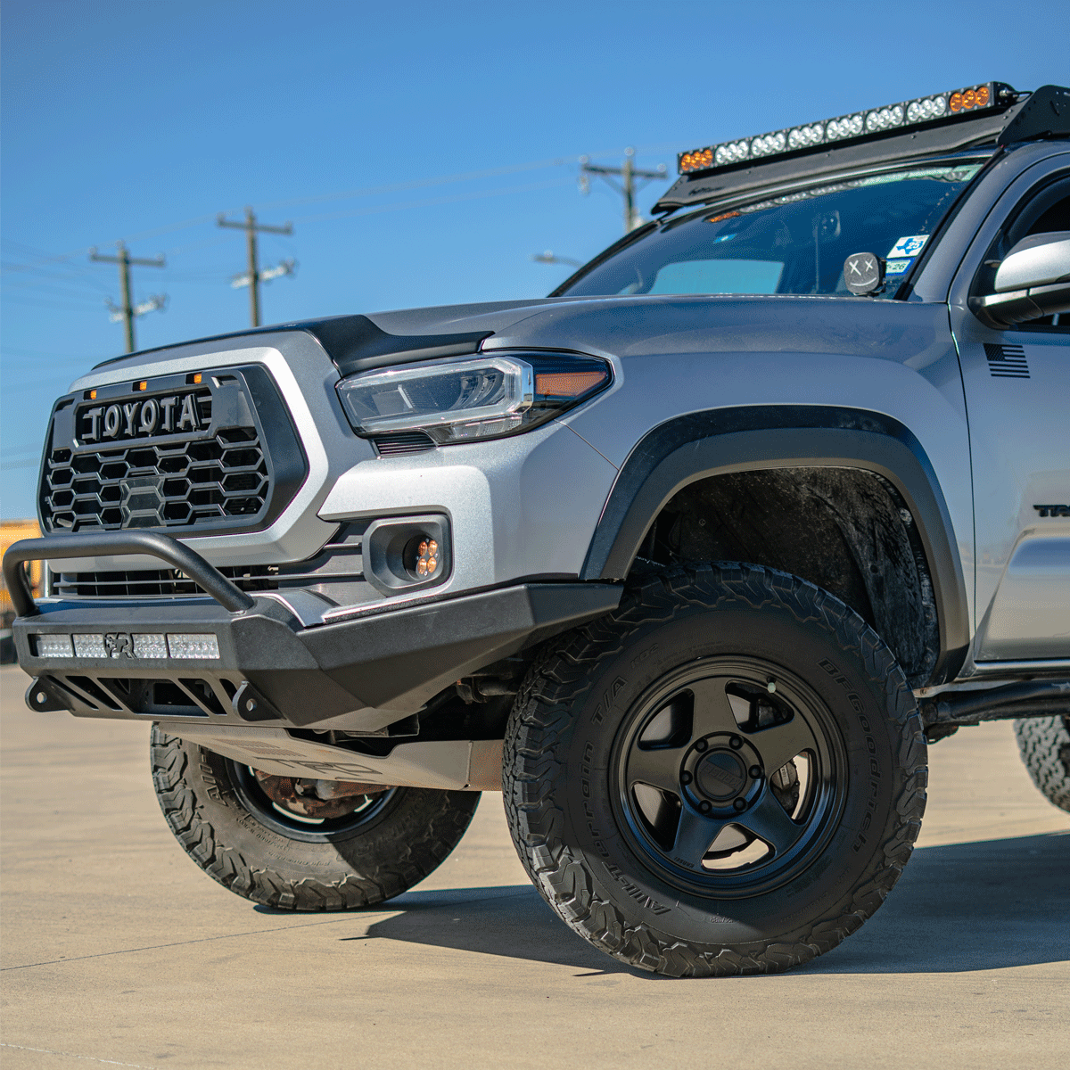 2016-2023 TOYOTA TACOMA STEALTH BUMPER HIGH CLEARANCE SIDE WINGS