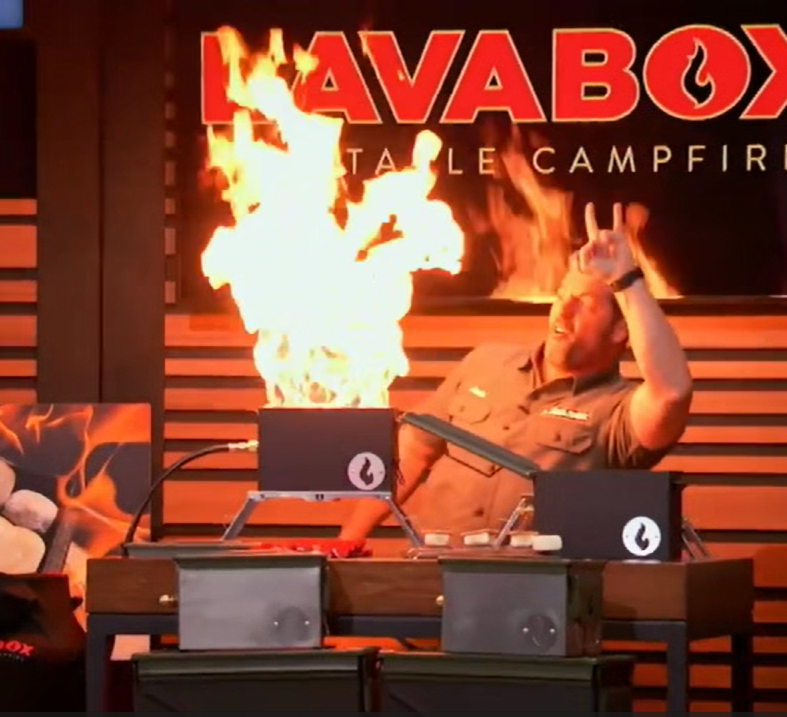World Famous Flame: The Original LavaBox Fire Pit