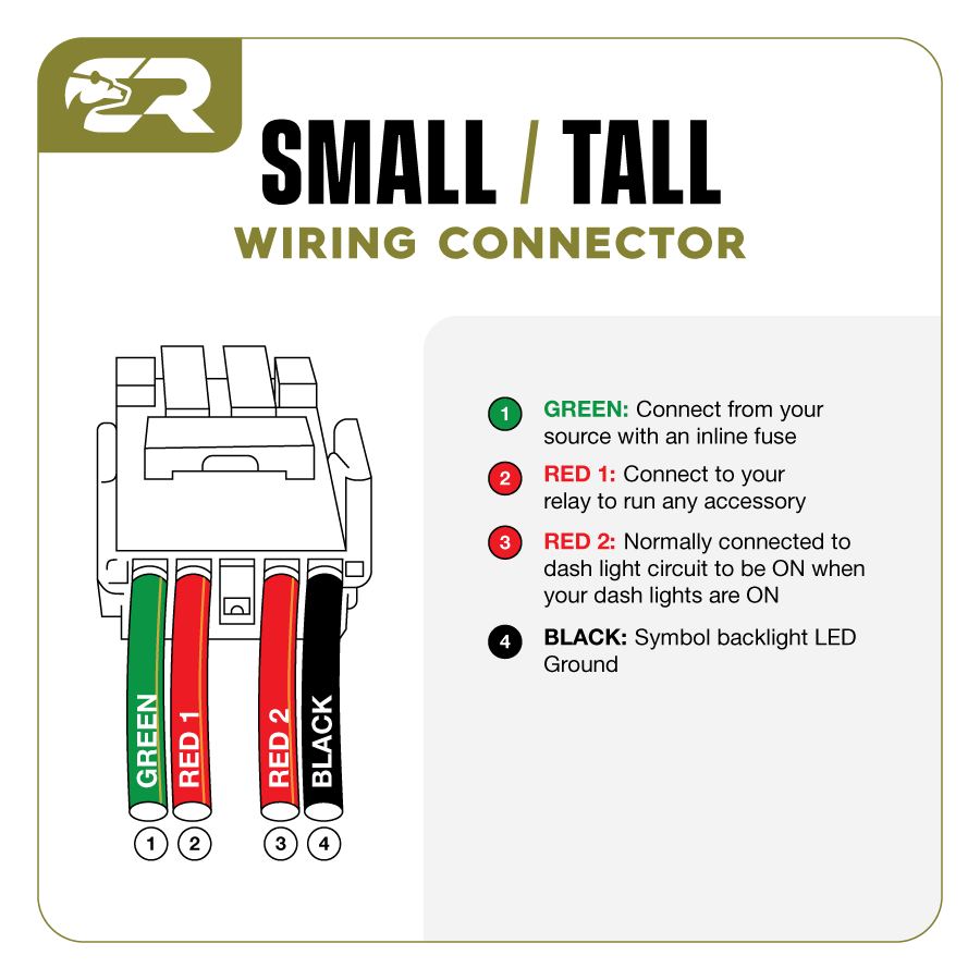 Small Style Toyota OEM Style "SIDE LIGHTS" Switch