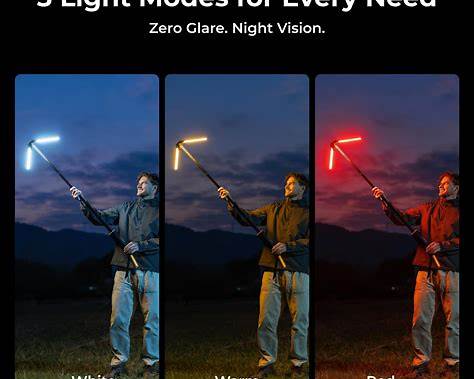 Bouge RV Telescoping Light- Black