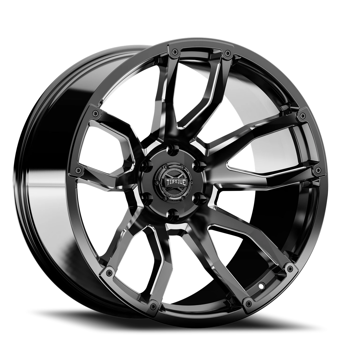 Torque Impact TW403C Gloss Black Milled