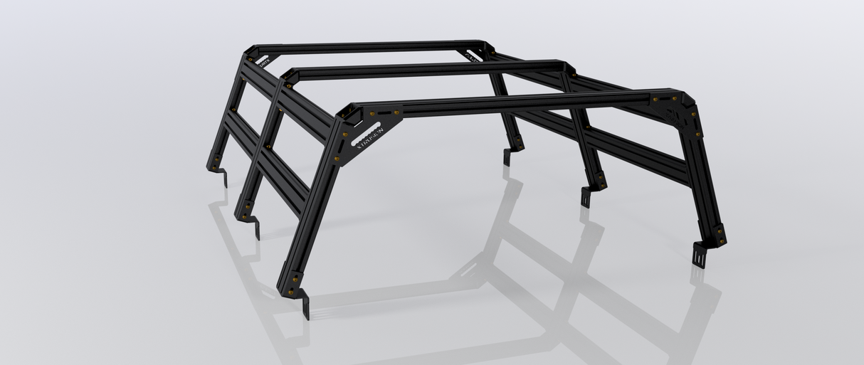 Ram 2500/3500 HD Bed Rack (Tapered Bed) | XTR3 Popular Builds + MOLLE Packages
