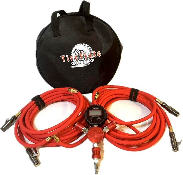 Digital Combo Pac 300LPM 12V Twin Cylinder Heavy Duty Offroad, Overland Air Compressor