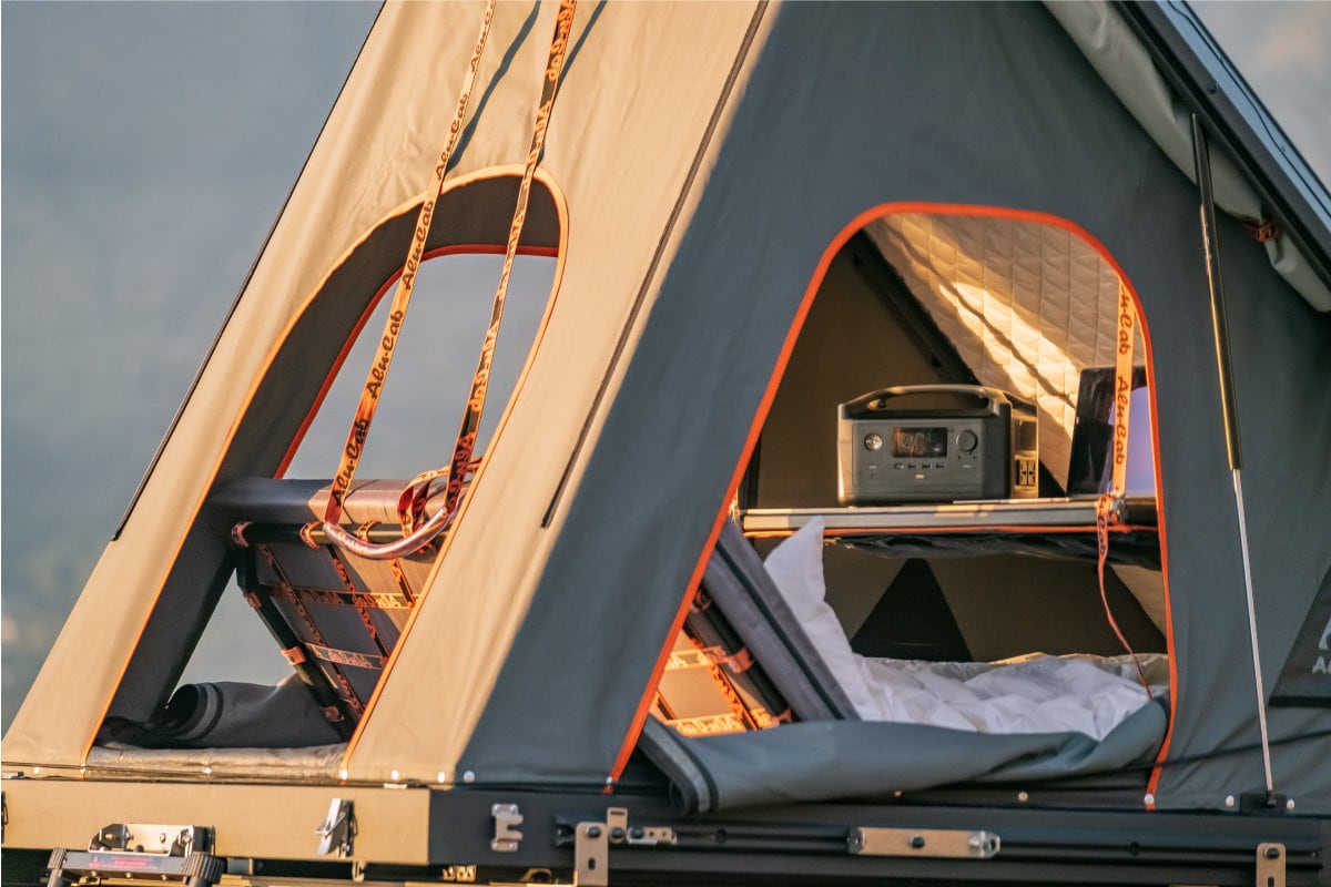 Roof Top Tent Drop Down Table