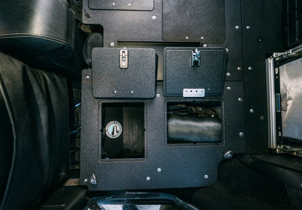Legacy Product - Jeep Wrangler 2007-2018 JKU 4 Door - Second Row Seat Delete Plate System