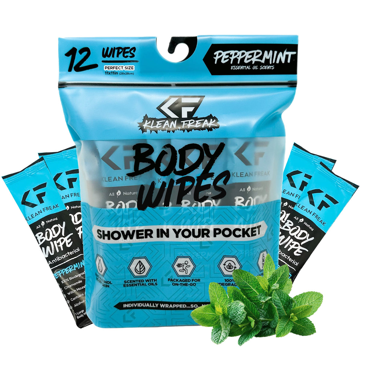 Body Wipes - 12 Pack