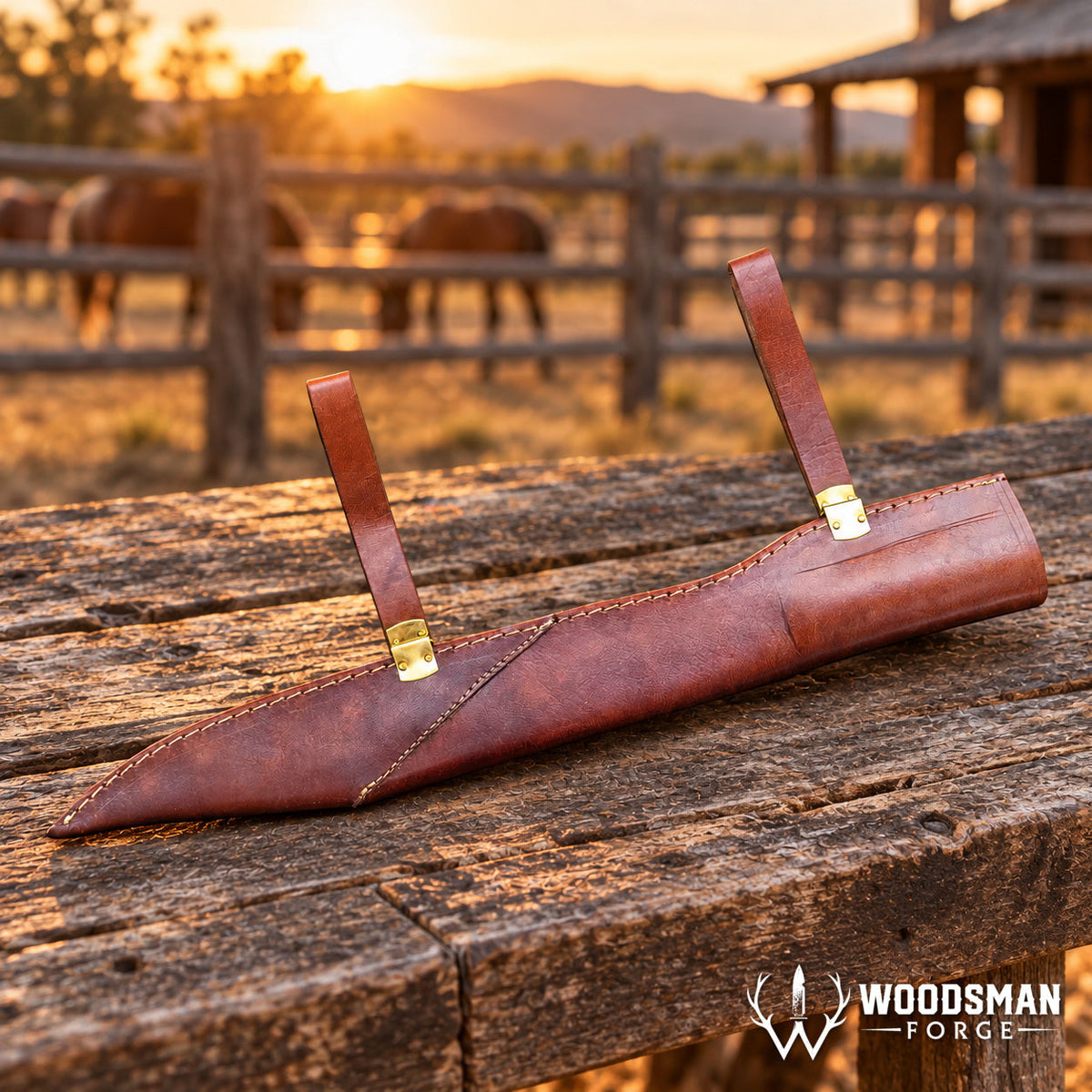 Oakbone Ridgeguard™ Norse Seax Knife – 1040 Carbon Steel, Walnut & Natural Bone