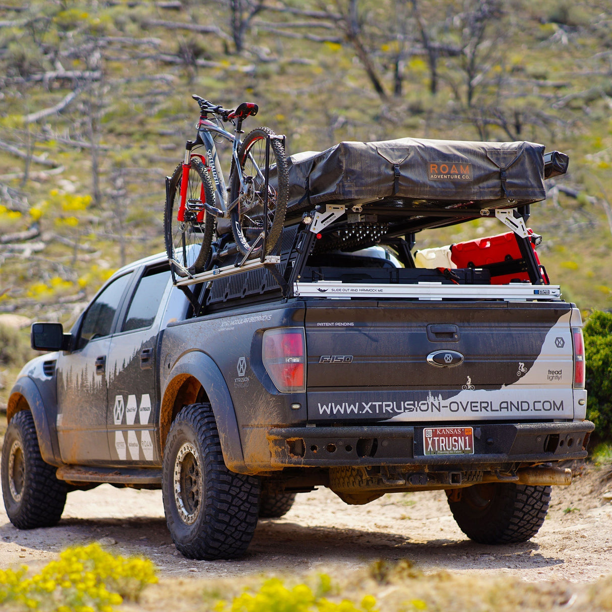 F-150 Pre-configured XTR1 Bed Rack