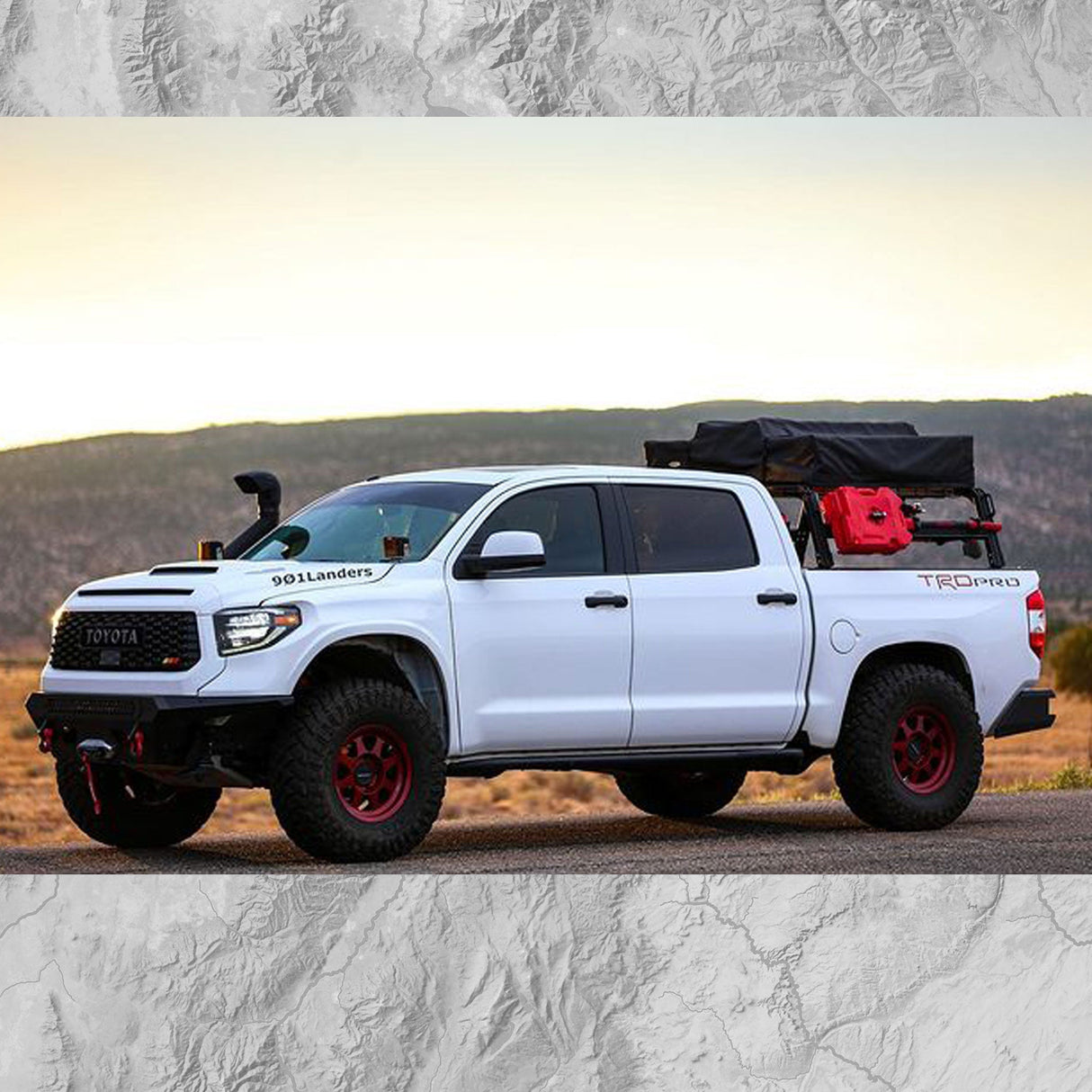Toyota Tundra Bed Rack for Retrax XR Covers | XTR1 Tonneau-Compatible