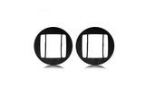 LED Fog Light Pod Replacement Mounting Brackets For 2005-2011 Toyota Tacoma