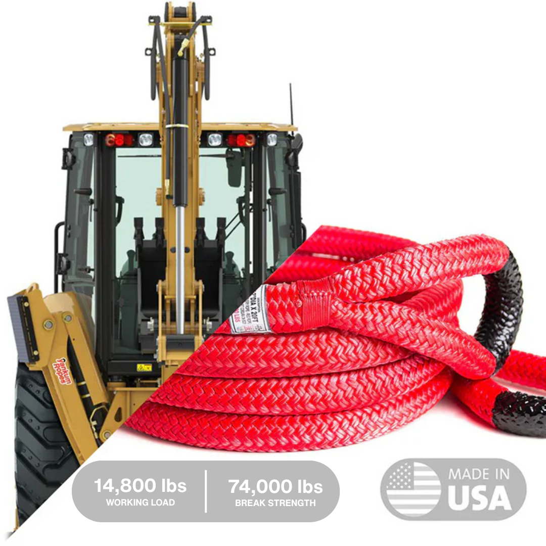 Hi-Vis Kinetic Recovery Rope