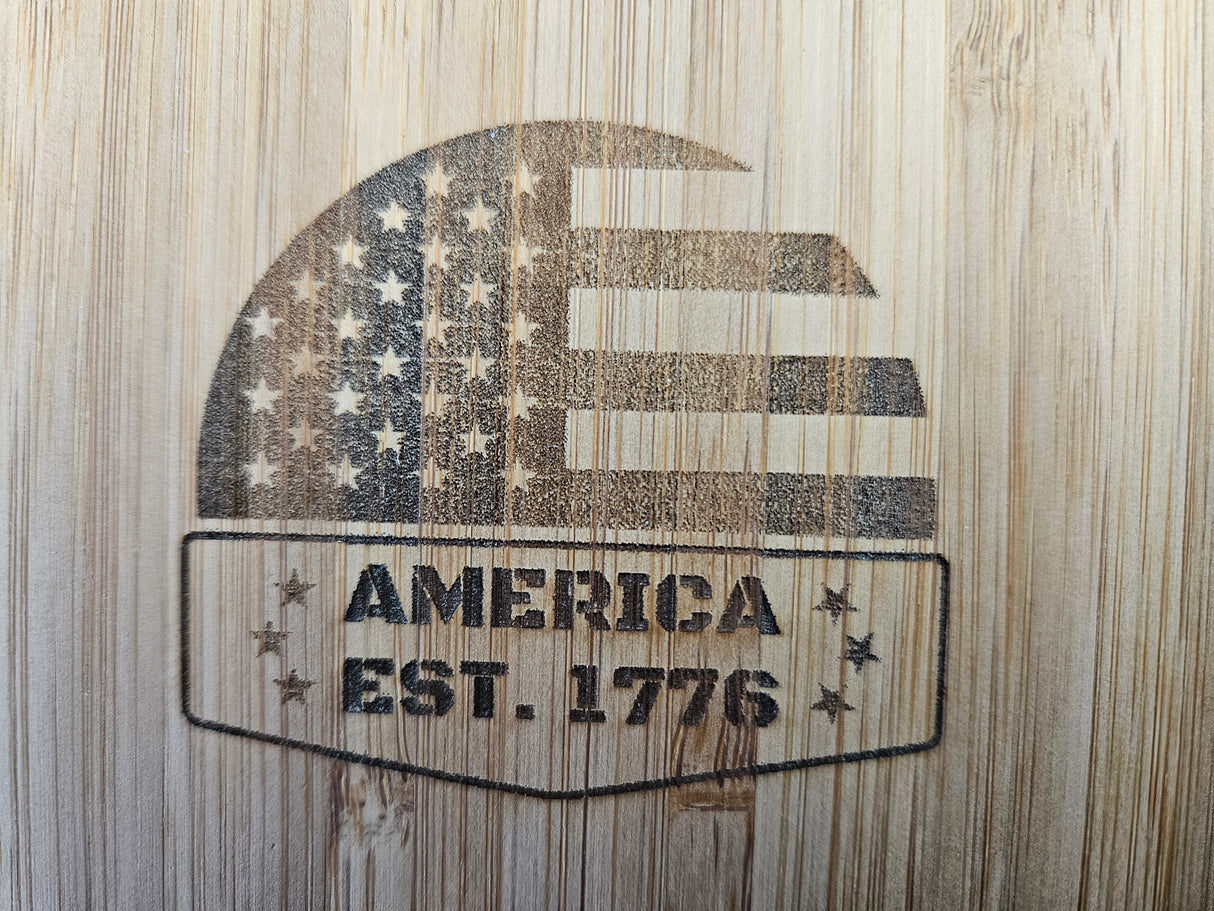 Ace of Blades Cutting Board 9.5x14 | LasVegas Overlanding