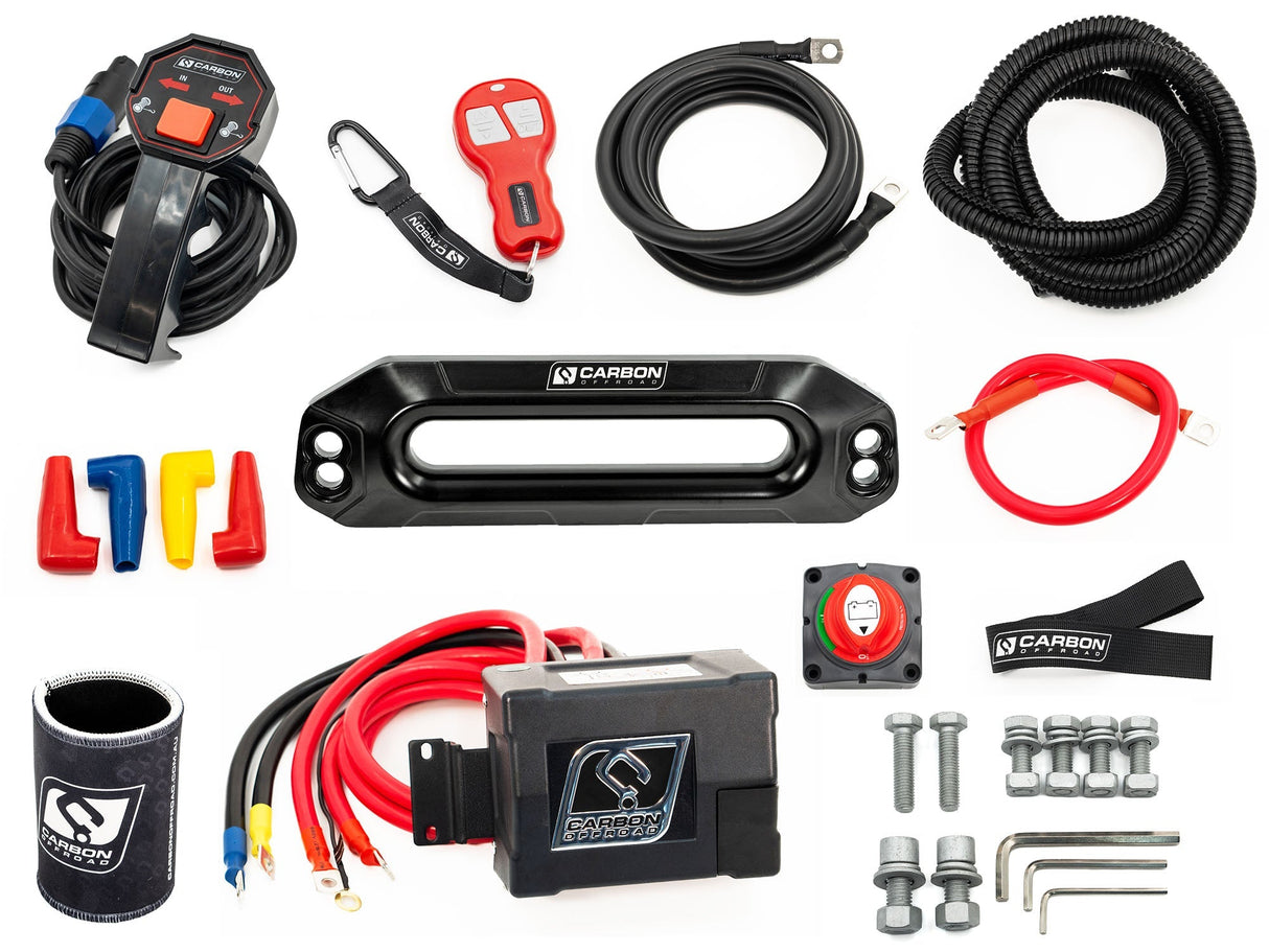 Carbon Winch Accessory Kit 24V