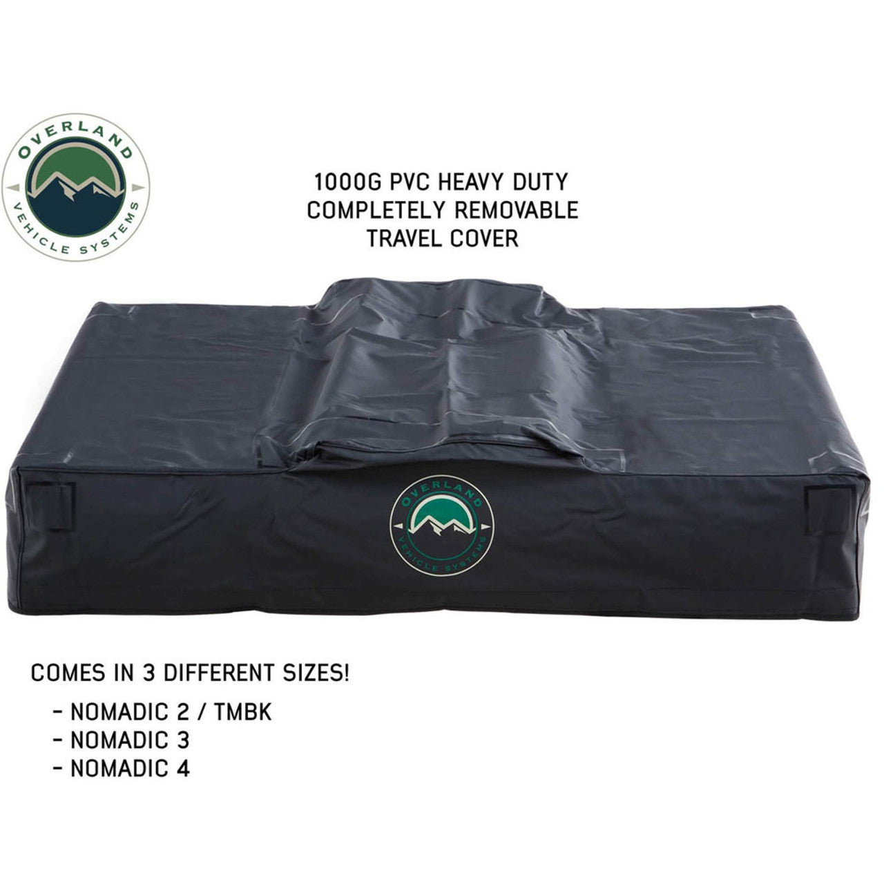 LD TMBK 3 Roof Top Tent With Annex - Tan Base With Green Rain Fly, Black Aluminum Base, Black Ladder Overland Vehicle Systems