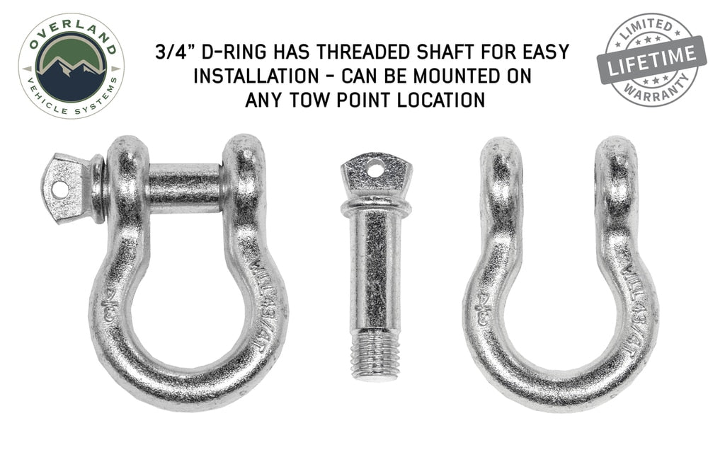 Recovery Shackle D-Ring Bow Shackle vs Soft Shackle Overland Vehicle Systems