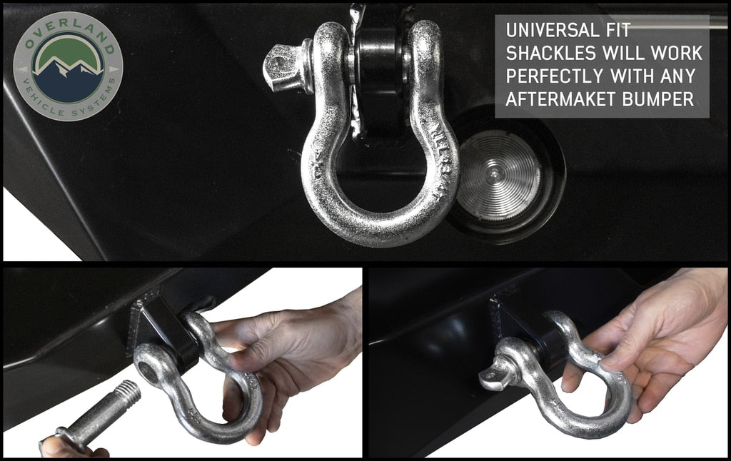 Recovery Shackle D-Ring Bow Shackle vs Soft Shackle Overland Vehicle Systems