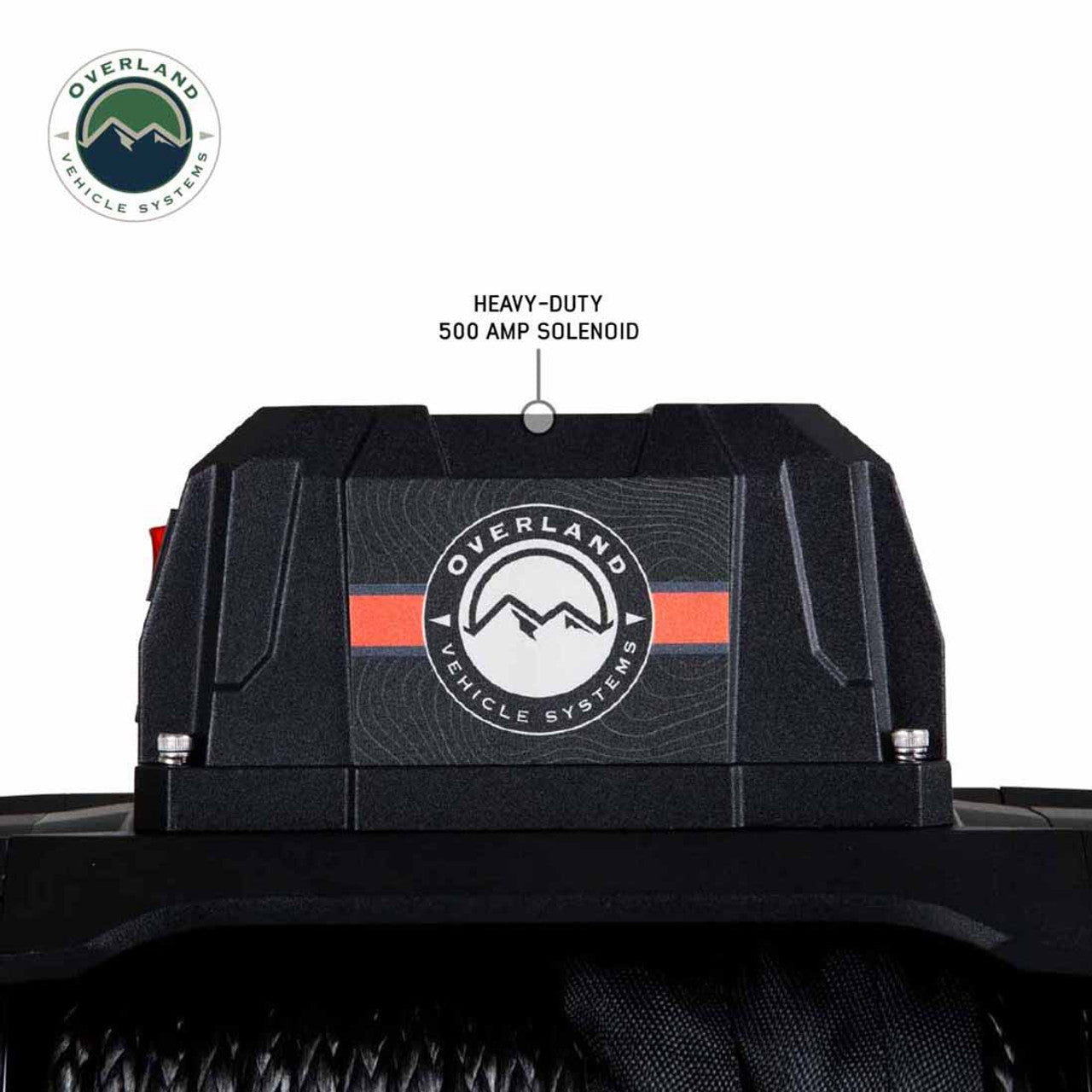 SCAR 12P - 12,000 lb. Winch With Synthetic Rope and Wireless Remote Overland Vehicle Systems