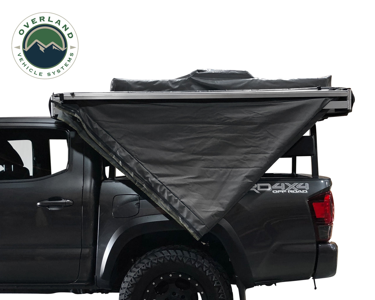 Freestanding 270 Degree Awnings For Mid - High Roofline Vans Driver side Overland Vehicle Systems