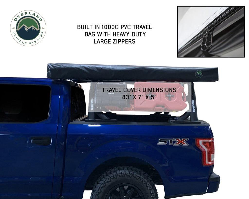 270 Degree Awning Free Standing - Nomadic 270 LT - Dark Gray Overland Vehicle Systems