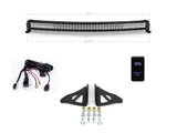52" Curved LED Light Bar Roof Brackets Kit For 2003-2024 Toyota 4Runner