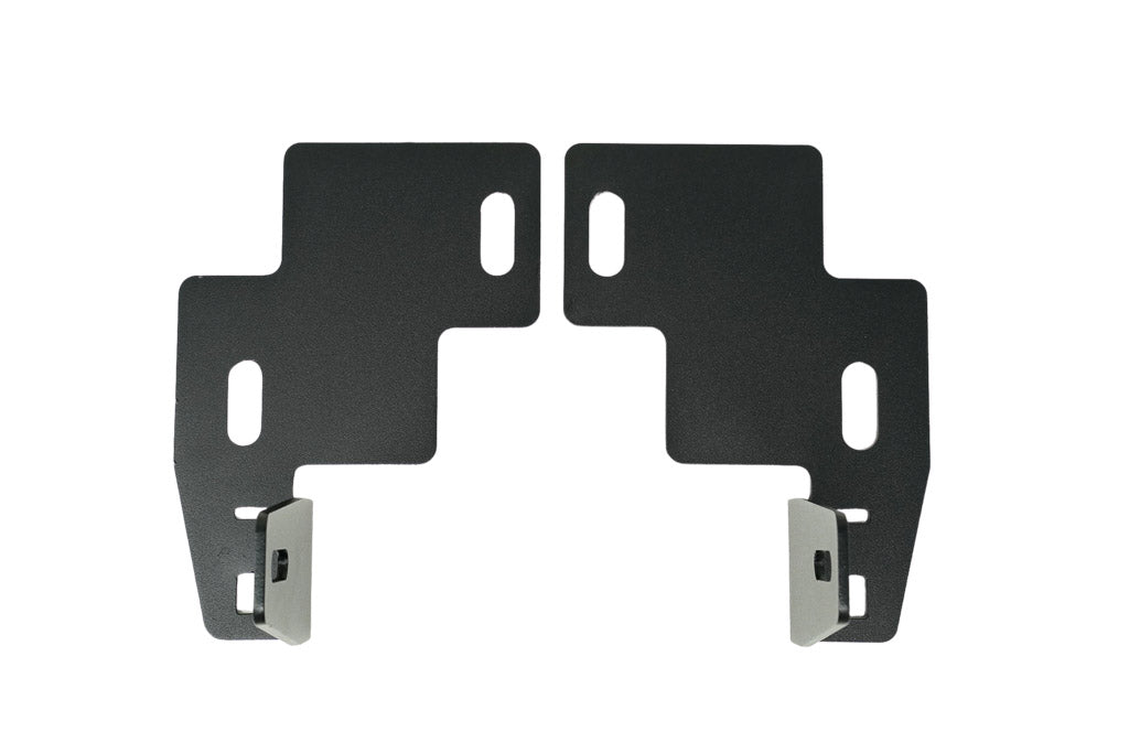 32" Lower Bumper Hidden LED Light Bar Brackets Kit For 2014-2022 Chevy Colorado