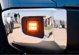 LED Fog Light Pod Replacements Brackets Kit For 2014-2021 Toyota Tundra