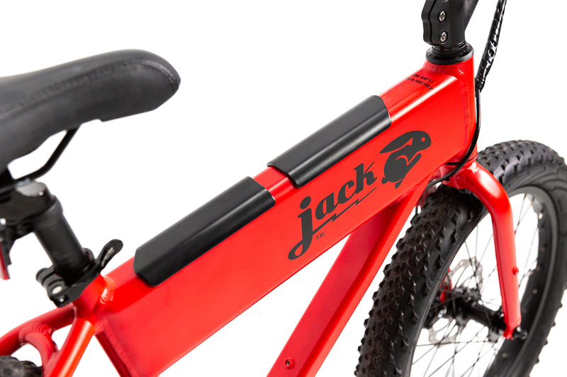 JackRabbit XG - Lightweight & Compact XL Micro eBike, Red