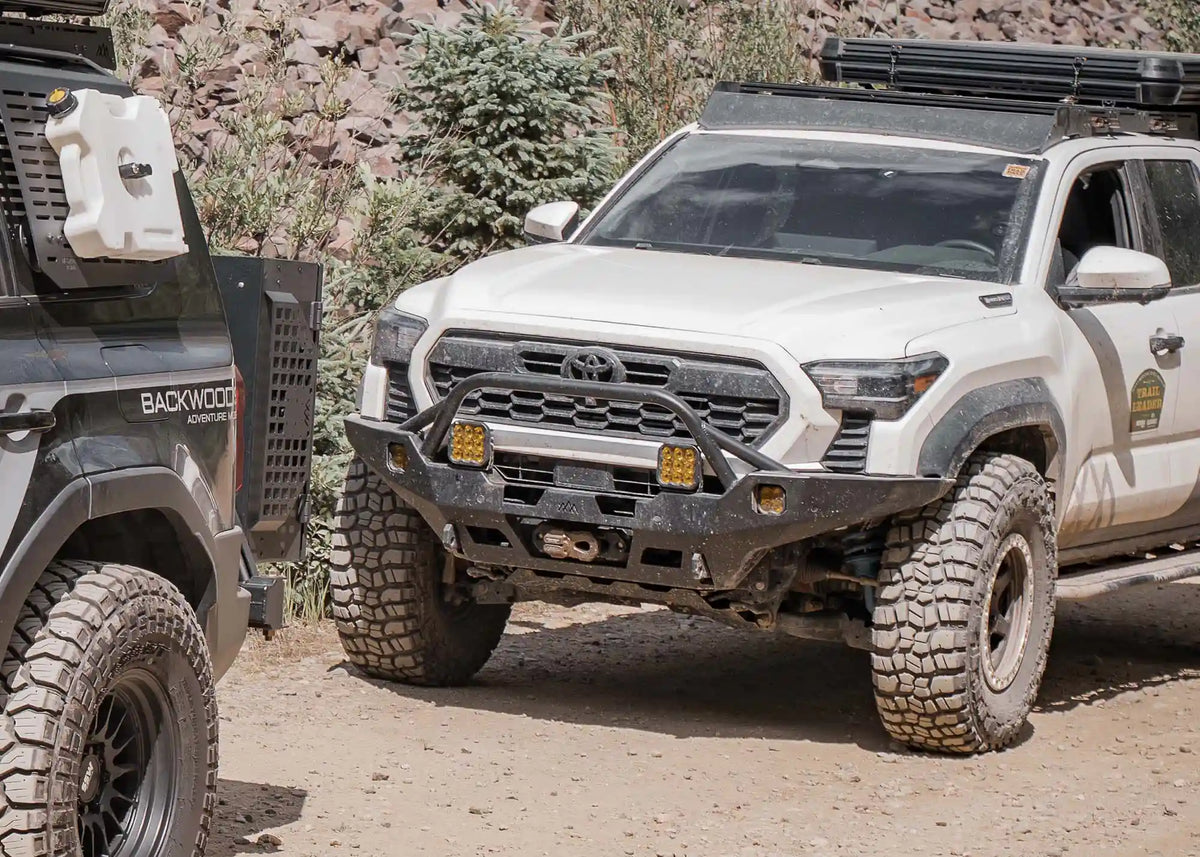 Hi-Lite Overland Toyota Tacoma Front Bumper 4th Gen (2024-2026) [Prerunner Bull Bar]
