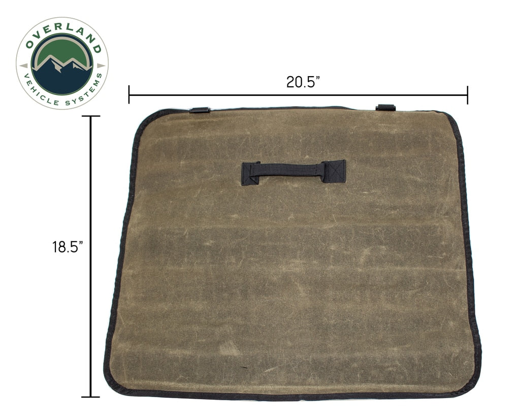 Rolled Socket Organizer Storage Bag - #16 Waxed Canvas Overland Vehicle Systems