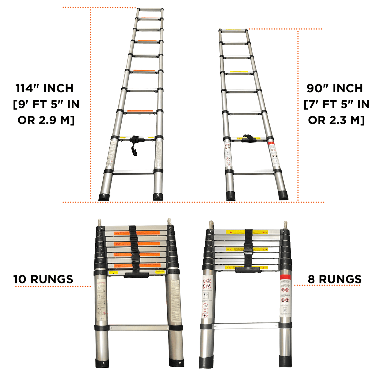 Telescoping Ladder 9'5" (2.9M)