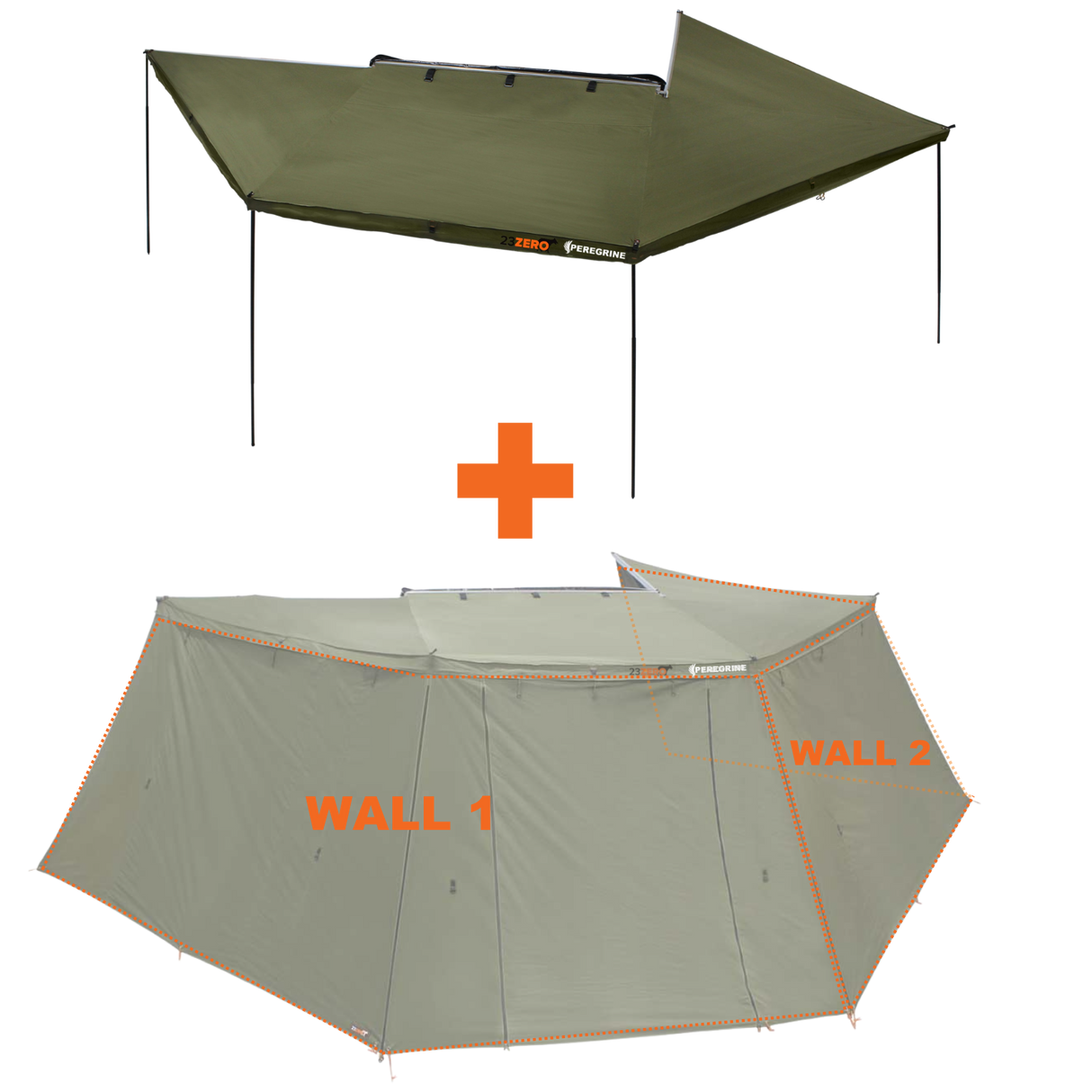 Peregrine PRO 5 270 Left + 1.0 Wall Set