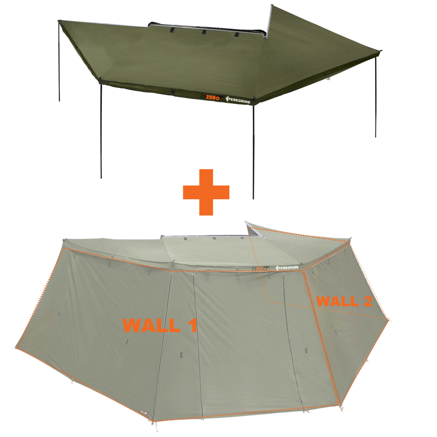 Peregrine PRO 5 270 Left + 1.0 Wall Set