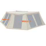 CO-Peregrine 270 Left Deluxe Wall Set (W1+W2 Fits 5 Arm Awnings)