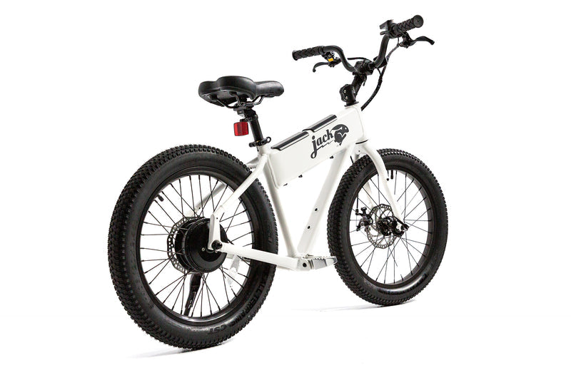 JackRabbit XG - Lightweight & Compact XL Micro eBike, White