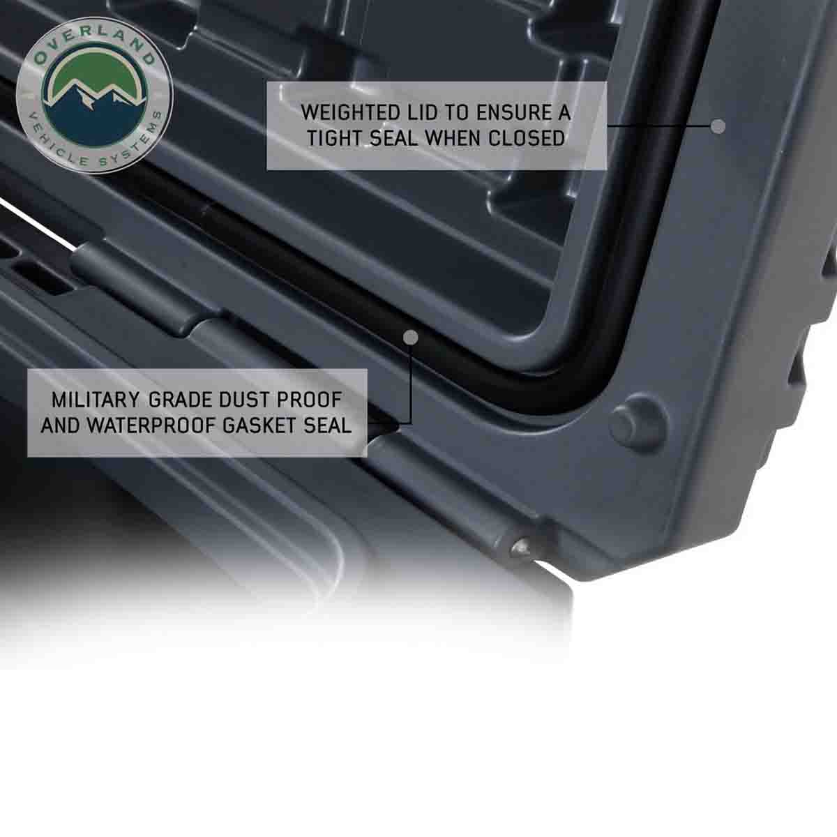 Stay Dry With Overland Vehicle Systems 53 Quart Dry Box Overland Vehicle Systems